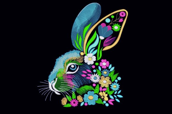 Bunny Face Embroidery Design Review for Etsy Sellers