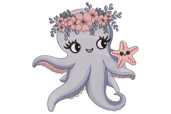 Octopus with Floral Crown: A Designer’s Review