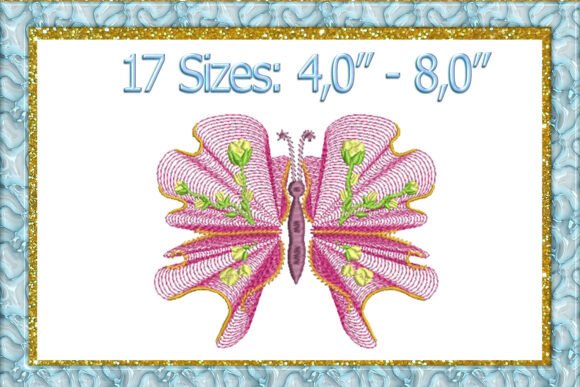 Review: Butterfly Machine Embroidery Design for Gifts