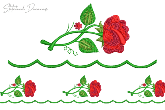 Review: Creative Flower Embroidery Borders for Makers