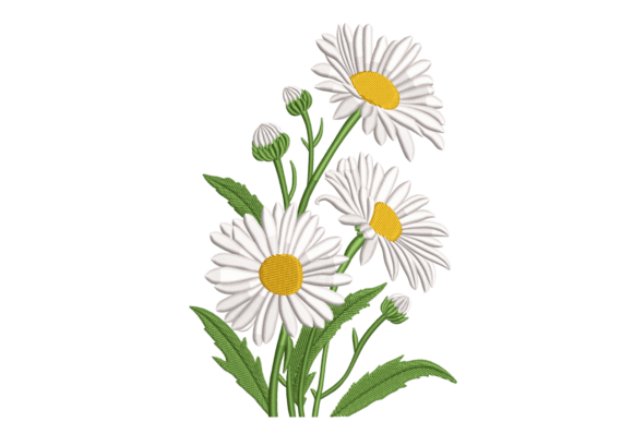Review: Daisy Stems – Fresh Spring Embroidery Design
