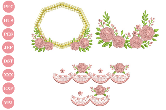 Review: Floral Embroidery Design Set for Business