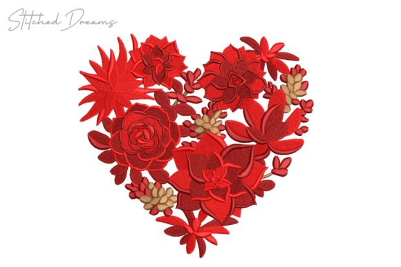 Review: Heart of Flowers Embroidery Design for Makers