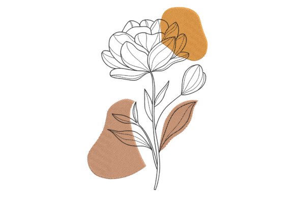 Review: Minimal Floral Outline Embroidery for Boutique Sweatshirts