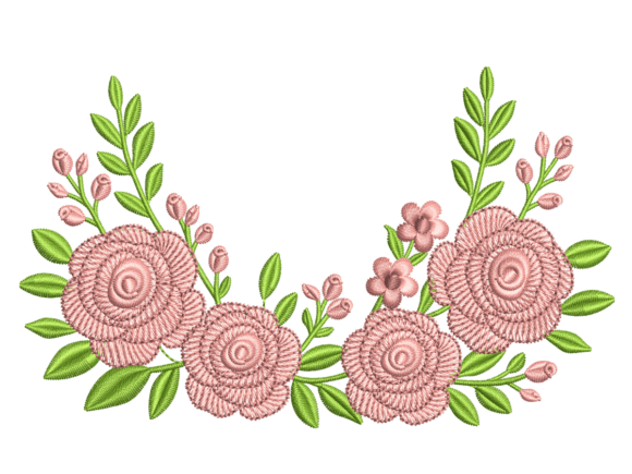 Review: Rose Floral Embroidery Design for Gifts