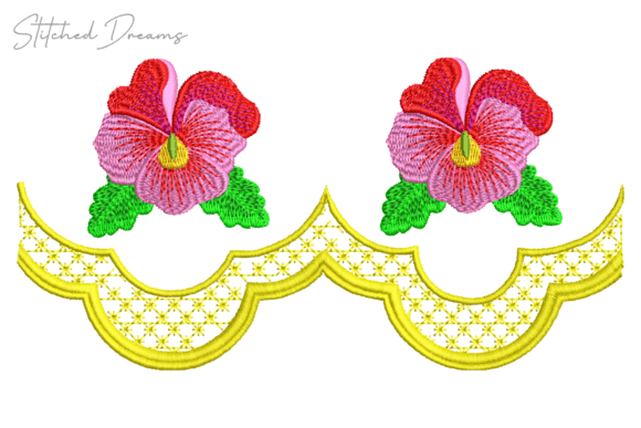 Reviewing Elegant Floral Border Embroidery for Holiday Sales