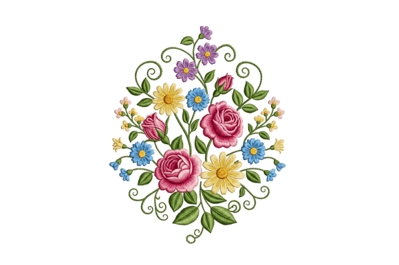 Reviewing Ornate Floral Embroidery Design for Real Use