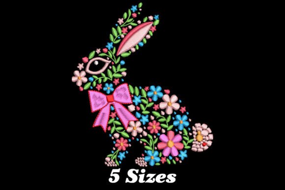 Reviewing the Floral Easter Bunny Design
