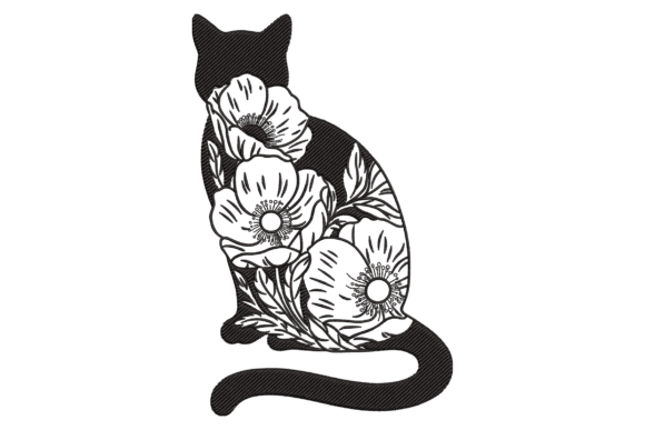 Reviewing the Floral Silhouette Cat for Personalized Gifts