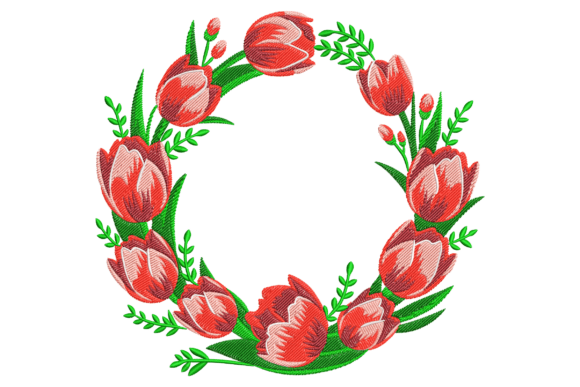 Reviewing Tulips Floral Frame for Boutique Sweatshirts